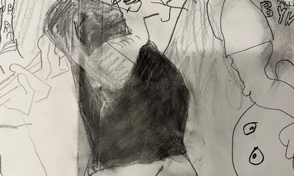 Frank onstage in Bielefeld Extra Blues Bar