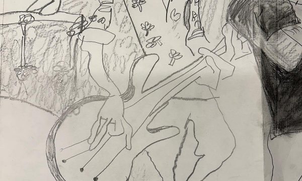 Bernd onstage in Bielefeld Extra Blues Bar