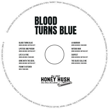 Honey_Hush_CD_Aufdruck_rund CD Label
